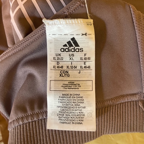 Adidas Don’t Rest Torch Women Training Bra Purple Fi6584 XL with pads - Picture 3 of 3